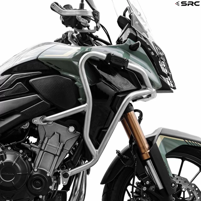 HONDA CB500X Crash Bar Top Silver MotoVanguard